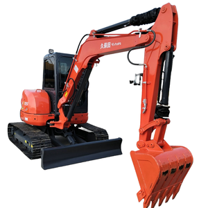 Seguro y confiable Japón Kubota KX155 mini excavadora usada Kubota motor 5ton segunda mano excavadora aire acondicionado - Product Image 1