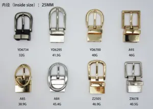 Metal Clip Custom Metal Rotating Buckle Belt Clothes Accessories Stainless Steel