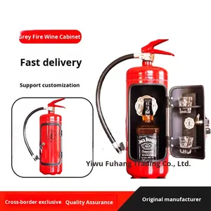 Mini boîte de rangement de vin en métal avec extincteur transfrontalier <span class=keywords><strong>cadeau</strong></span> de Noël pour hommes outils de barre - Product Image 3