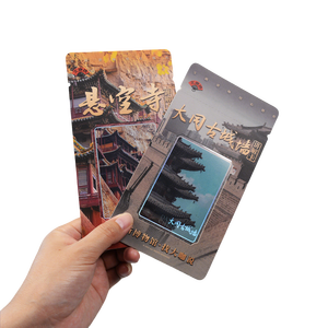 <span class=keywords><strong>Mini</strong></span> tarjetero pequeño con logotipo personalizado con tarjeta de regalo rígida, bolsa de papel de plástico, sobre pequeño para regalos personalizados - Product Image 1