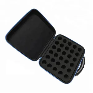 42 Lavendel recycelte Materialien Tragbare große 5 ml ätherische Eva-Öl-Flaschen-Diffusor-Tragetaschen - Product Image 1