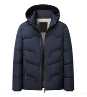 Nouvelle Arrivée Hiver 2026 – Blouson Homme Matelassé en Coton Couleur Unie – Manteau Décontracté Épais et Chaud Tendance – Vêtement d'Extérieur Transfrontalier