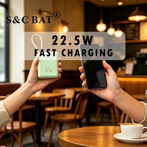 พาวเวอร์แบงค์ชาร์จเร็ว 22.5W Type-C พร้อมสายชาร์จในตัว ความจุสูง 10000mAh พกพาสะดวก เหมาะสำหรับกิจกรรมกลางแจ้งและตั้งแคมป์ - Product Image 3