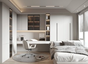 Cadre de <span class=keywords><strong>lit</strong></span> tatami en boîte extra-large personnalisable <span class=keywords><strong>Lit</strong></span> à lattes en bois <span class=keywords><strong>mural</strong></span> moderne avec rangement classé - Product Image 6