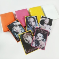 Protège-cartes Kpop en gros, protège-cartes Lomo transparents de haute qualité pour cartes K-Pop de 3 pouces