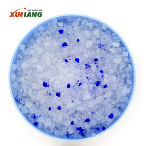Litière pour <span class=keywords><strong>chat</strong></span> en gel de silice bleu 100 % naturel, en gros, <span class=keywords><strong>pas</strong></span> <span class=keywords><strong>cher</strong></span>, désodorisante, super absorbante, agglomérante, avec échantillon gratuit - Product Image 2