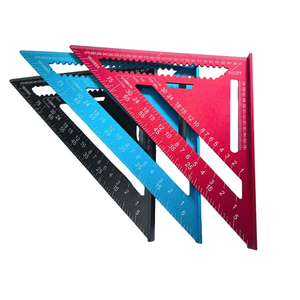 <span class=keywords><strong>Équerre</strong></span> triangulaire de charpentier en alliage d'aluminium de qualité industrielle, règle triangulaire haute précision à 90 degrés, garantie de 3 ans - Product Image 5