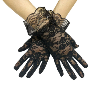 Nouveaux Gants en Dentelle à Nœud pour Femme, Gants de Mariée Sexy pour Robe de Soirée, Mitaines d'Été Anti-UV - Product Image 3