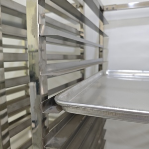 <span class=keywords><strong>Carrello</strong></span> Porta Carne in Acciaio Inox per Produzione Industriale, per Agnello Arrosto, Affumicato, Pancetta, Maiale, Manzo - Product Image 6