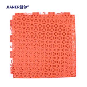 Baldosas entrelazadas de PP/<span class=keywords><strong>TPV</strong></span> de la <span class=keywords><strong>mejor</strong></span> calidad, color azul, con almohadillas para pistas de bádminton - Product Image 1