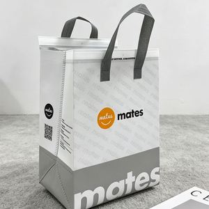 Bolsa Aislante Personalizada con Logotipo, de Aluminio Laminado, No Tejida, Gruesa, Autosellable, Portátil, para Bebidas, Café, Boba, Té de Burbujas - Product Image 1