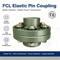 Accouplement de transmission à broches FCL, structure en acier, OEM, fonctionnement stable et fluide, haute efficacité, modèle spécifié pour le marché américain