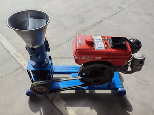 Machine de fabrication de granulés d'aliments pour animaux à <span class=keywords><strong>prix</strong></span> d'usine, machine automatique de traitement des aliments avec moteur diesel - Product Image 4