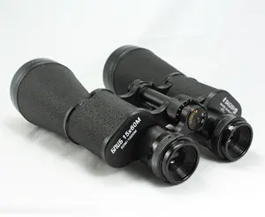 本物の写真双眼鏡15x60ハイパワー双眼鏡望遠鏡Lllナイトビジョンフルメタルと新しいブラックレザーバッグ