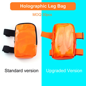 En stock : <span class=keywords><strong>Sac</strong></span> de jambe holographique pour carnaval, étanche, pour téléphone, avec sangle réglable - Product Image 6