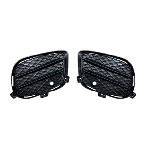 Grille de phare antibrouillard Mercedes-Benz GLE Coupé W166 X166 C292 AMG Noir Piano ABS, amélioration de style 2015-2018 - Product Image 4
