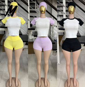 <span class=keywords><strong>Ensemble</strong></span> de vêtements pour femmes avec logo personnalisé 2026, chemises à manches raglan, <span class=keywords><strong>pantalon</strong></span> évasé, vêtements de détente en coton, <span class=keywords><strong>ensemble</strong></span> de <span class=keywords><strong>pantalon</strong></span> 2 pièces pour femmes - Product Image 3