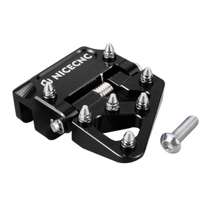 Piastra di punta del pedale del freno posteriore pieghevole NiceCNC per <span class=keywords><strong>Yamaha</strong></span> YZ250 YZ125 97-24 <span class=keywords><strong>YZ</strong></span> 125X <span class=keywords><strong>250F</strong></span> 250X 400F 426F WR250F WR400F WR426F - Product Image 1