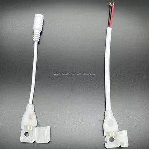 Neonflex快速连接器2针4针无焊霓虹灯柔性发光二极管条形灯快速电缆连接器，用于5V 12V 24v DIY霓虹灯标牌