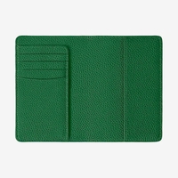 Couverture de passeport en cuir pu, étanche, de luxe, personnalisé, en cuir pu, coffret cadeau de voyage, porte-passeport, rfid
