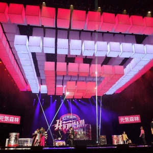 Grúa de elevación cinética para conciertos, cabrestante DMX con pantalla LED para techo, luces de escenario - Product Image 5