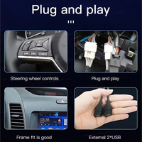 Écran vertical de style Tesla de 9,7 pouces, autoradio Android 2 Din pour Ford FIESTA 2009-2016 avec navigation GPS, Carplay, Auto FM AM BT