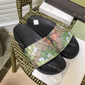 Sandalias de Verano para Mujer, Pantuflas Planas, Pantuflas de Diseñador para Mujer, Pantuflas de Lujo para Hombre de Alta Calidad - Product Image 3