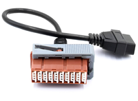 Cables OBD2 30 pines a 16 pines hembra OBD 2 Cable conector para Lexia3 para Citroen para PSA