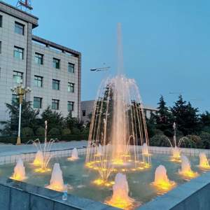 Hotel Decoratieve Tuindecoratie Kleine Muziekfontein Fabriek Led Water Show Fonteinapparatuur - Product Image 3