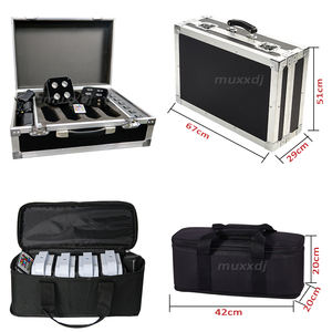 4 x12w RGBWA UV DMX Uplight batteria Wireless alimentato a LED con custodia di carica <span class=keywords><strong>Par</strong></span> Up illuminazione per la festa di nozze Bar - Product Image 5