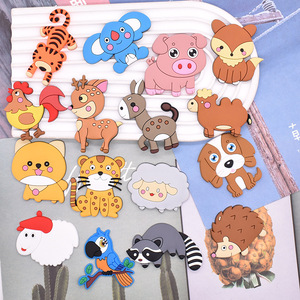 Imanes de nevera de animales de granja vívidos bonitos y personalizados, juguetes para nevera, regalo educativo para bebés, imanes magnéticos de espalda completa para niños pequeños - Product Image 3