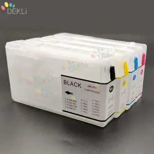 Cartouche d'encre de recharge T7861 pour imprimante <span class=keywords><strong>Epson</strong></span> WF-<span class=keywords><strong>5620</strong></span> WF-5690 WF-5110 WF-5190 avec puce - Product Image 4