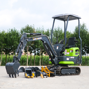Miniexcavadora de 2 Toneladas y 2.5 Toneladas con Motor Yanmar y Kubota, Excavadora Pequeña con Orugas Delanteras, Venta al por Mayor de Fábrica - Product Image 4