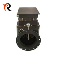 Chauffage industriel d'atelier, ventilateur de circulation d'air chaud, conduits d'air circulaires