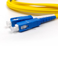 Kabel Patch Fiber Optik SC/UPC-SC/UPC SM 9/125 Duplex G652D Fiber 1M