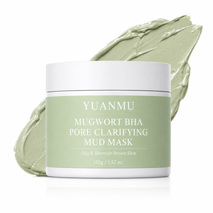 Exfoliante Facial de Artemisia <span class=keywords><strong>para</strong></span> Limpieza Profunda, Control de Grasa y Nutrición, Elimina Poros Obstruidos, Crema Clarificante <span class=keywords><strong>para</strong></span> Poros, Piel Sensible - Product Image 1