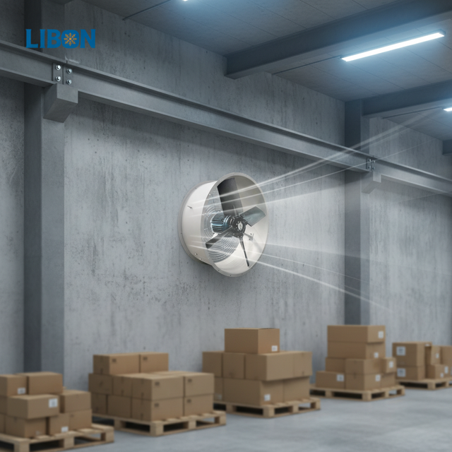 Stainless Steel Axial Flow Cooling Fan for Factory Warehouse