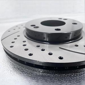 Disco de Freno Delantero para <span class=keywords><strong>Audi</strong></span> A4 B9 A5 <span class=keywords><strong>Q5</strong></span>, OE 4M0615301AB, 330 mm, Ranurado, Rotor de 2 Piezas para Modelos 2016-2025 - Product Image 2