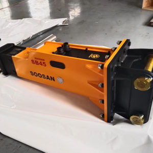 Martillo Hidráulico Tipo Caja SOOSAN SB45, Cincel de 85 mm, Demolición, Construcción, Excavadoras de 7-14 Toneladas, Retroexcavadoras, Minicargadoras - Product Image 1