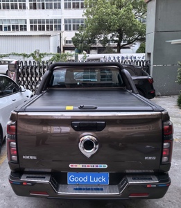 Cubierta enrollable de Tonneau para camioneta, tapa de persiana enrollable para GWM Pao Poer KingKong Changan F70 <span class=keywords><strong>JAC</strong></span> T9 Tuland G9 Maxus T90 - Product Image 5