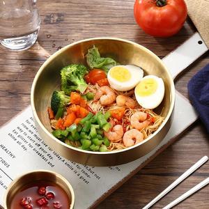 Stainless Steel Rice Bowl Double Walled 304 Household Soup Bowl For Hotel Food Adult Use - Product Image 2