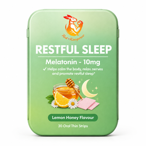 Bandes orales minces de mélatonine à formule personnalisée pour un sommeil réparateur et le soutien de la santé cardiaque - Product Image 1