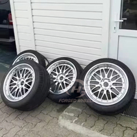 عجلات مصنعة حسب الطلب بحافة عميقة (قطعتان) مقاس 18-22 بوصة 5x112 5x130 5x120 لسيارات BMW M2 M3 M4 بورش 911 992 GT4 كاريرا إس كايين