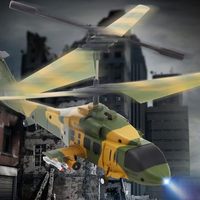 EPT-Hélicoptère télécommandé Black Hawk à 3.5 canaux, jouet militaire, drone RC pour débutants, source d'opération en plastique électrique