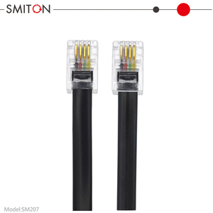 <span class=keywords><strong>Cable</strong></span> Telefónico 4P4C, <span class=keywords><strong>Cable</strong></span> de Comunicación RJ9 de <span class=keywords><strong>4</strong></span> <span class=keywords><strong>Hilos</strong></span> - Product Image 6