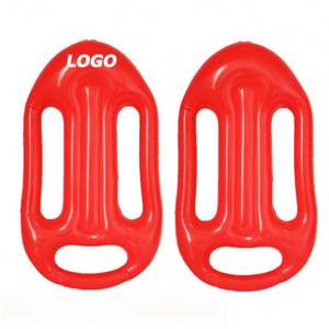Tabla Flotante Inflable de PVC Ecológica para Niños, Color Rojo, para Entrenamiento de Natación y Surf - Product Image 1