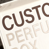 Boîte cadeau de luxe personnalisée pour Cologne blanche et boîte magnétique de présentation de parfum avec boîte en papier pour parfum et emballage de fragrance