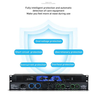 KYYSLB haute puissance arrière pur 2*600W amplificateur numérique professionnel scène KTV scène classe D équipement sonore/amplificateurs/haut-parleurs