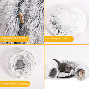 Groothandel Van Hoge Kwaliteit <span class=keywords><strong>Cat</strong></span> <span class=keywords><strong>Tunnel</strong></span> Bed Inklapbare Kat <span class=keywords><strong>Tunnel</strong></span> Met Centrale Mat - Product Image 6