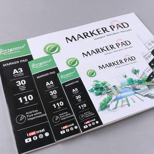 Bloc de Papel para Marcadores <span class=keywords><strong>Giorgione</strong></span> Profesional de 110 g/m², 30 Hojas, Papel para Pintura Acrílica para Dibujo Artístico - Product Image 2